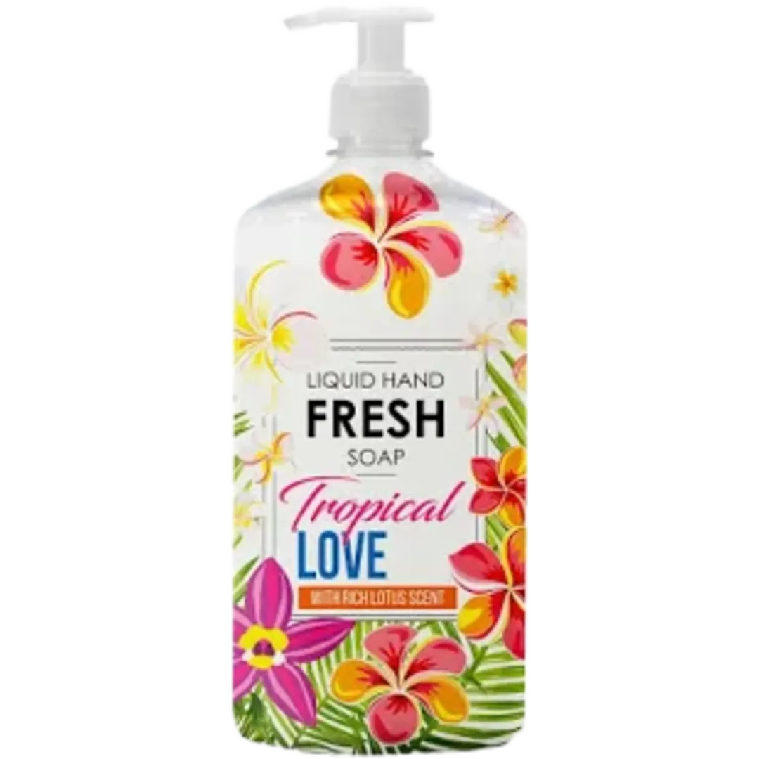Fresh Pumpás Tropical folyékony szappan, 1 l