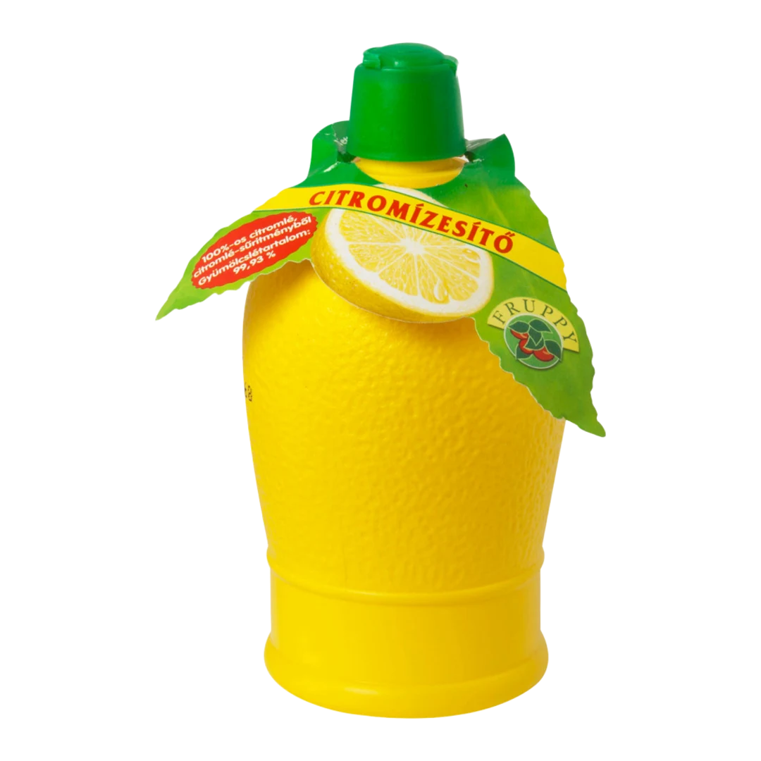Fruppy citrom ízesítő 99,93% citromlé-tartalommal 200 ml