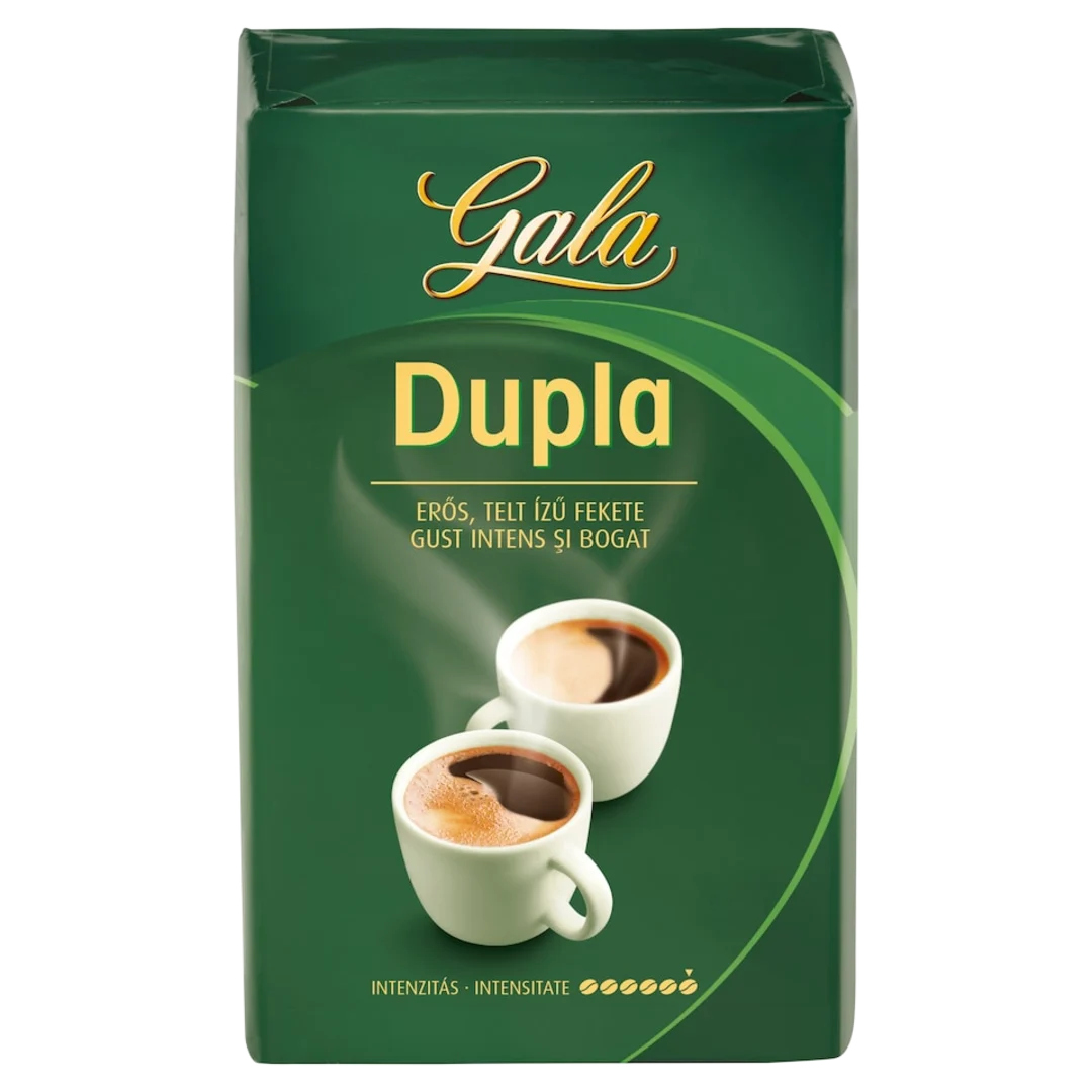 Gala Dupla őrölt pörkölt kávé 1 kg