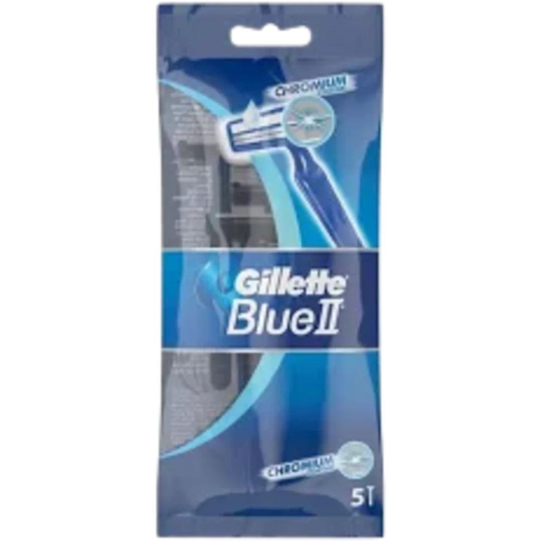 Gillette Blue II Standard eldobható borotva, 5 db