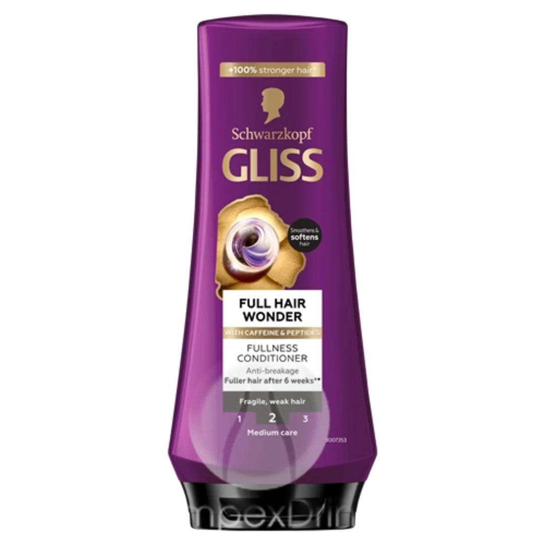 Gliss Full Hair Wonder volumennövelő hajbalzsam, 200 ml