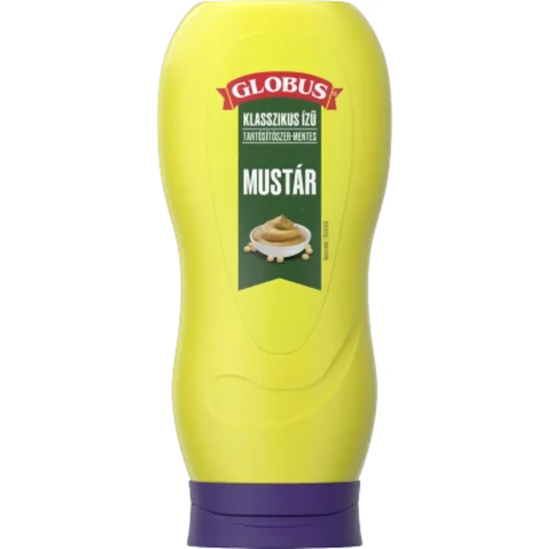Globus klasszikus ízű mustár 440 g