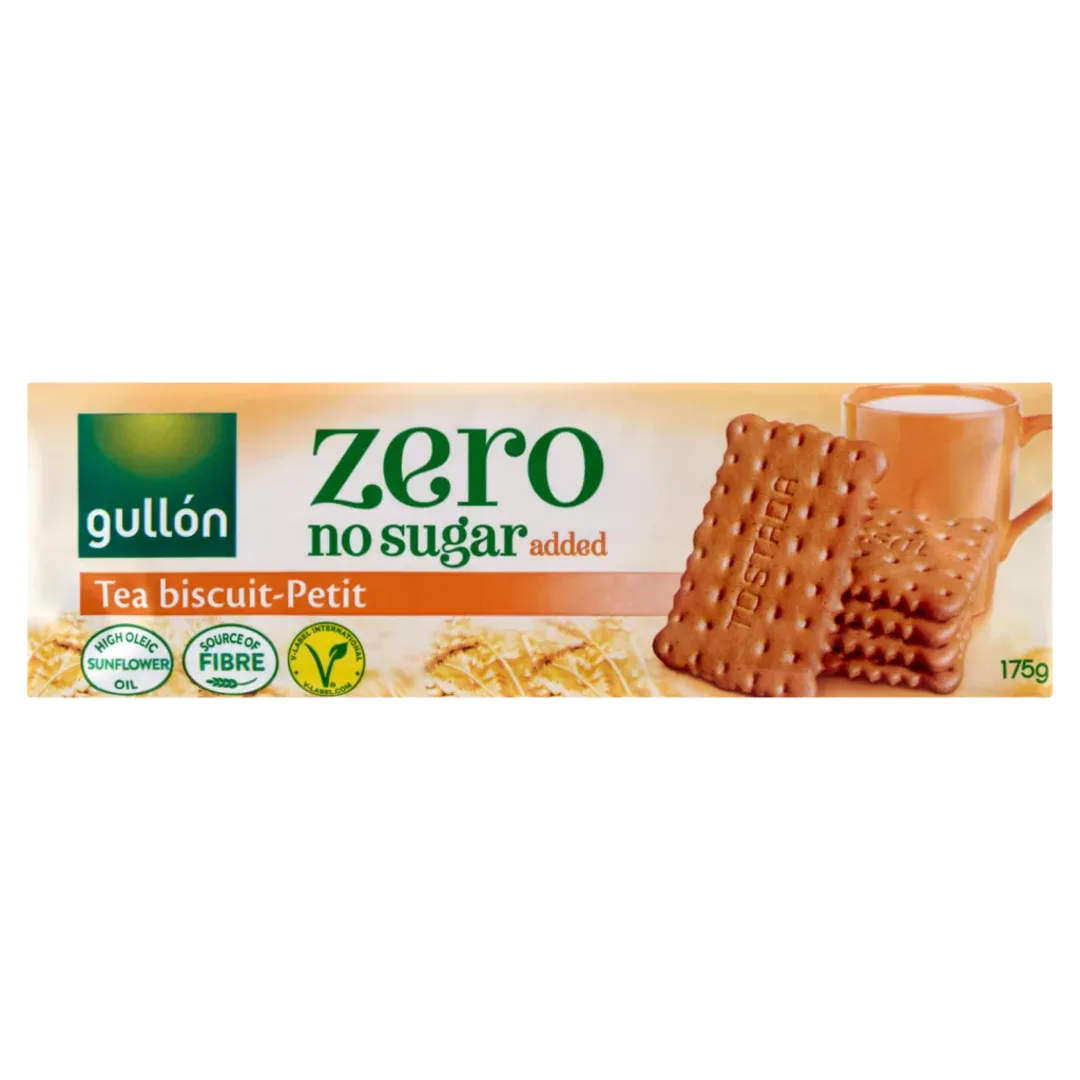 Gullón Zero Petit teakeksz édesítőszerrel, hozzáadott cukor nélkül 175 g