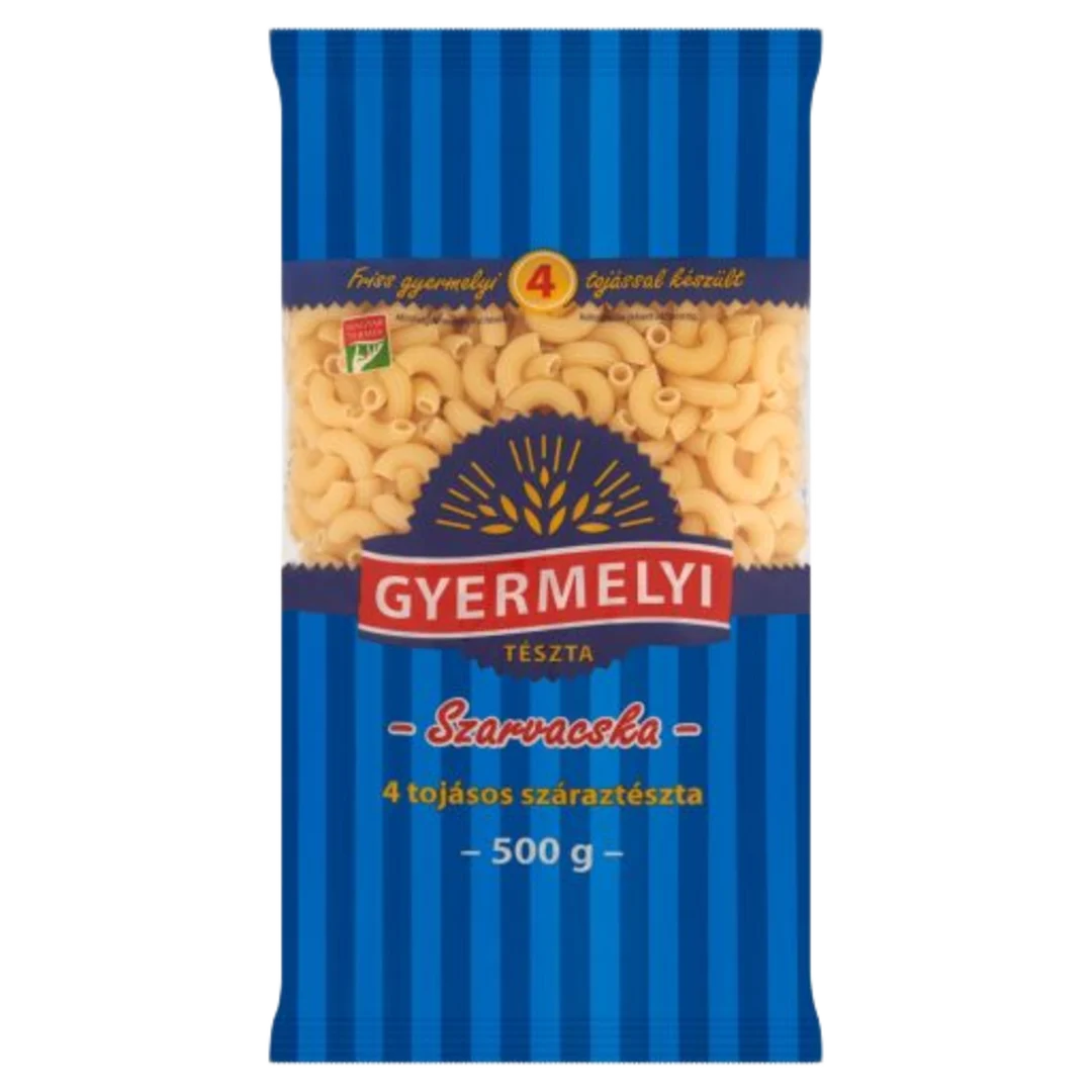 Gyermelyi szarvacska 4 tojásos száraztészta 500 g