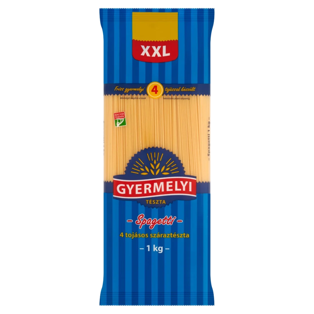 Gyermelyi spagetti 4 tojásos száraztészta 1 kg