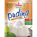 Haas Natural gluténmentes tejszín ízű pudingpor 40 g