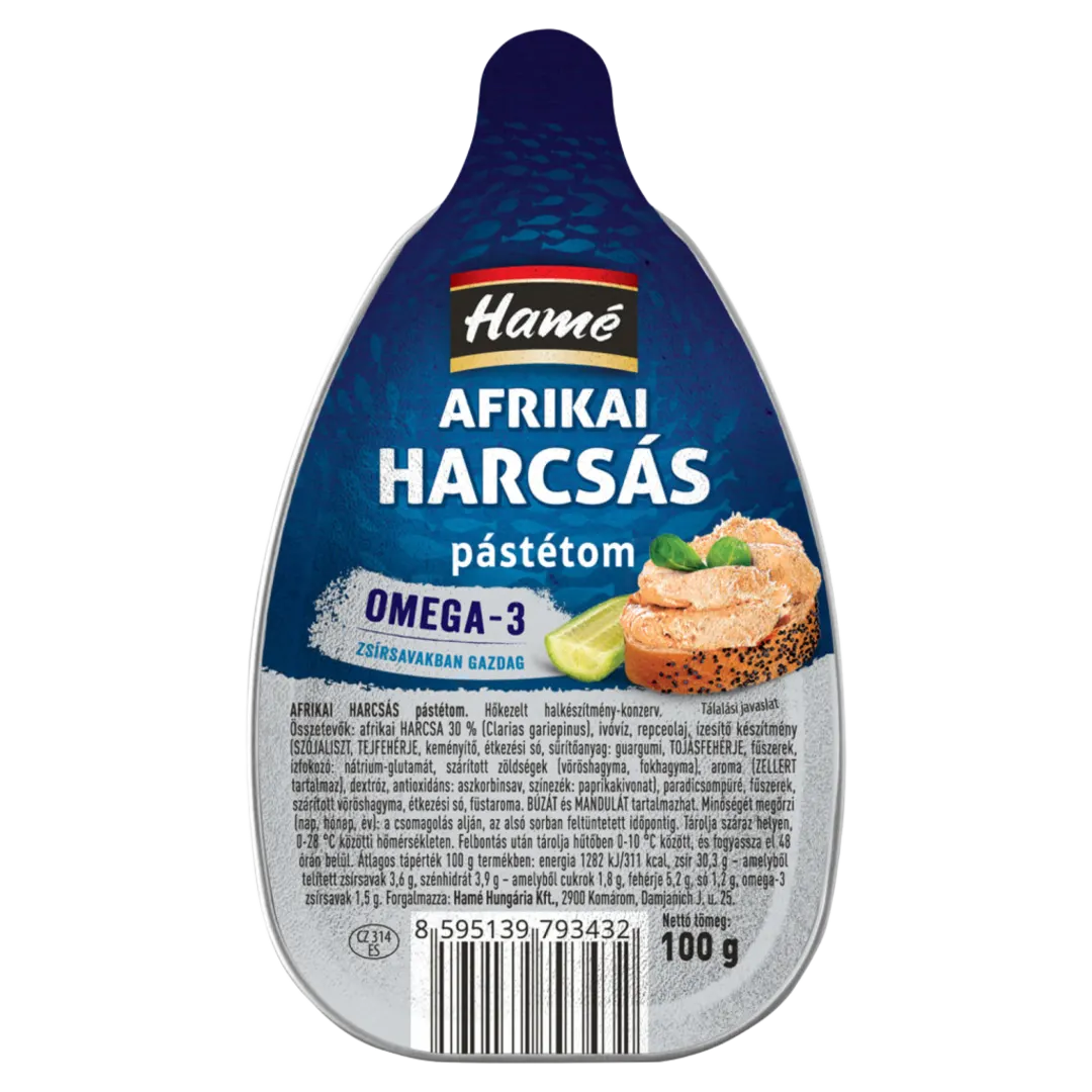 Hamé afrikai harcsás pástétom 100 g