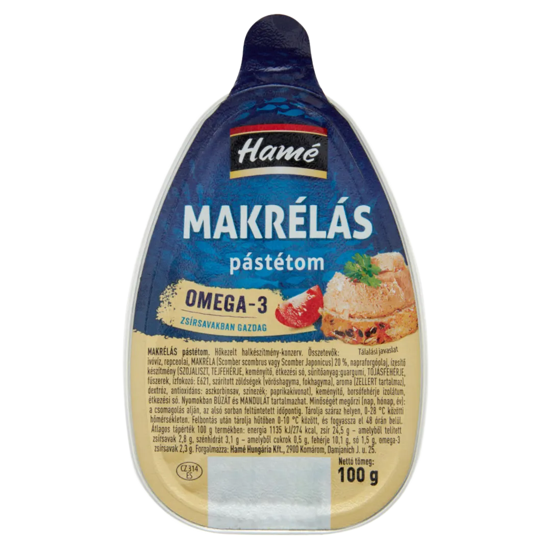 Hamé makrélás pástétom 100 g