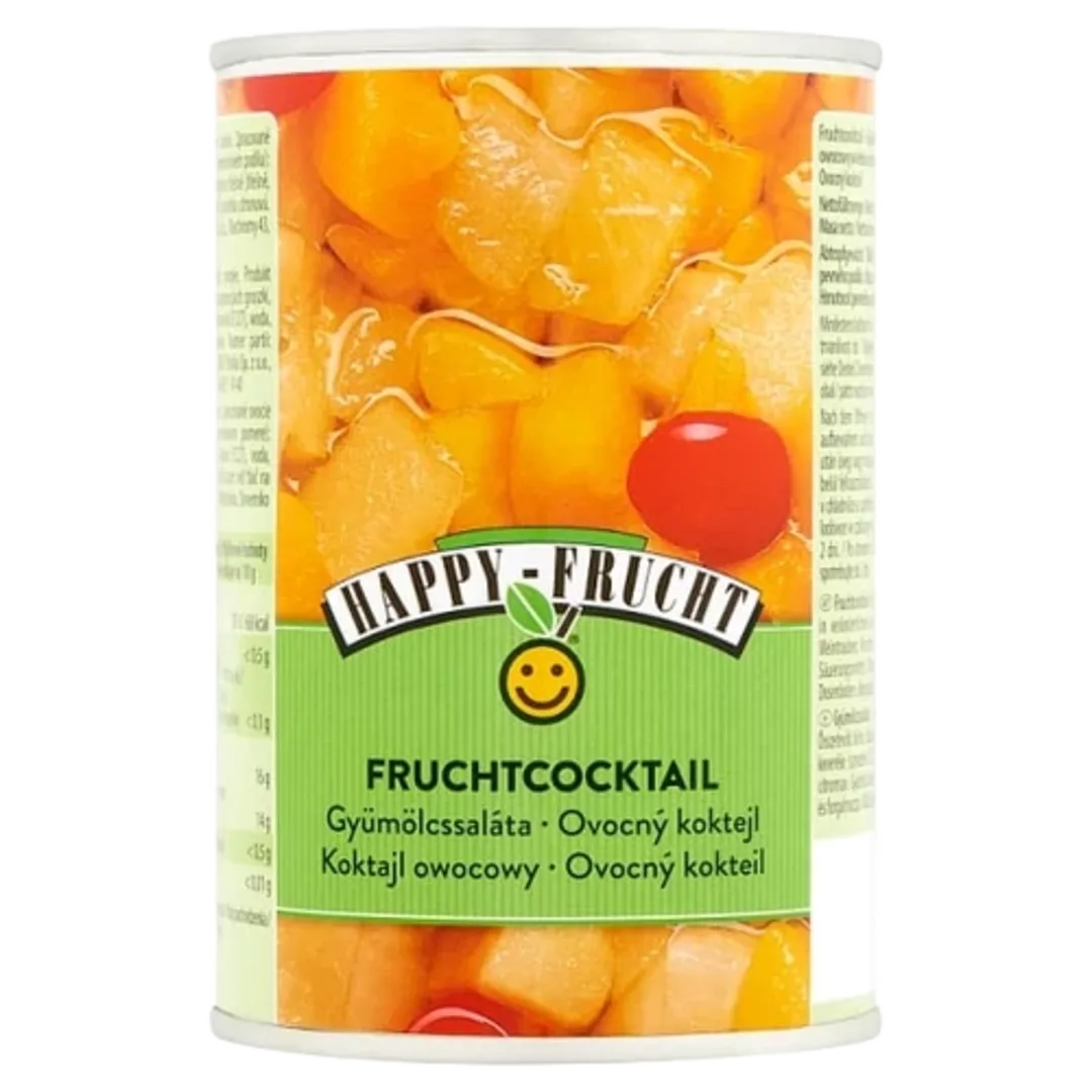 Happy Frucht gyümölcssaláta befőtt 410 g