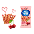 Happy Swing Rolls Sakura Cherry cseresznyevirág ízű krémmel töltött ostyarudak 150 g