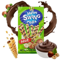 Happy Swing Rolls Nut mogyoró ízű krémmel töltött ostyarudak 150 g