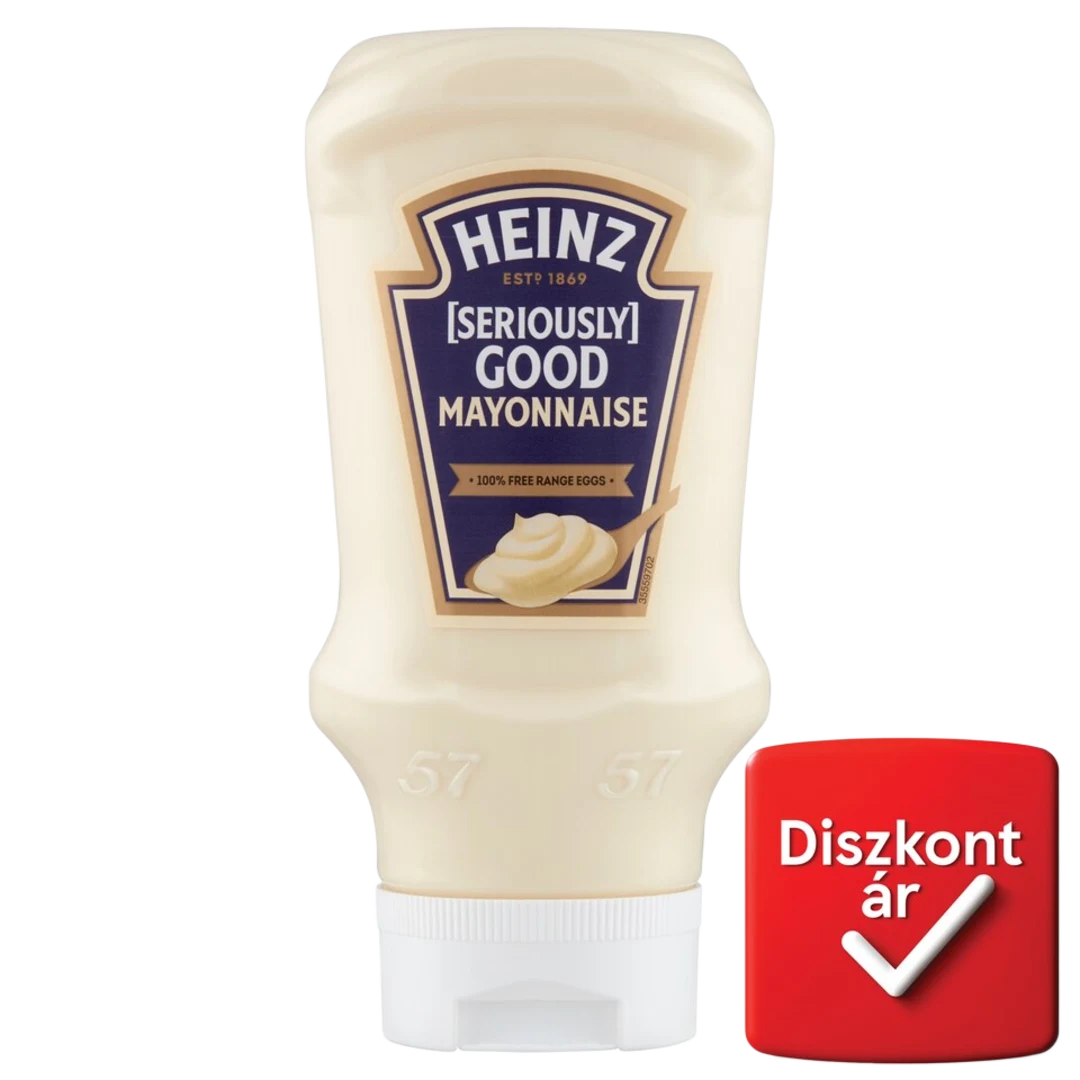 Heinz Seriously Good majonéz 395 g / 400 ml, 70% zsírtartalom