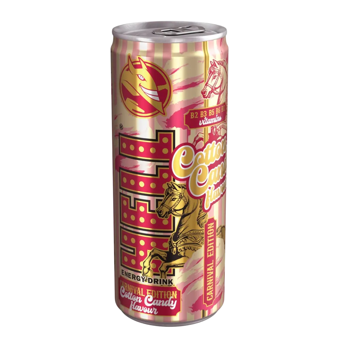 HELL Summer Cool Cotton Candy vattacukor ízű energiaital DRS 250 ml