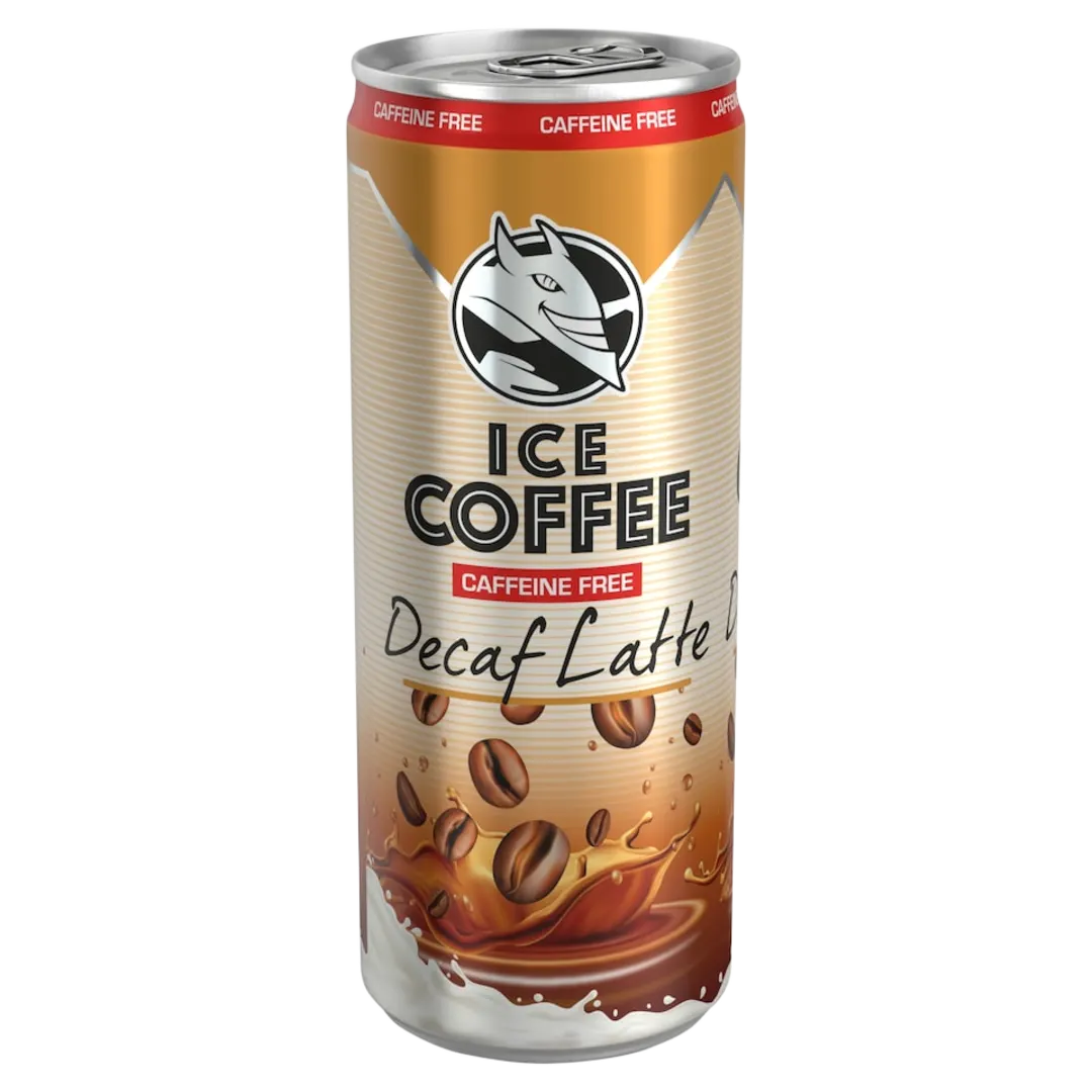HELL Ice Coffee Decaf Latte koffeinmentes jegeskávé DRS 250 ml
