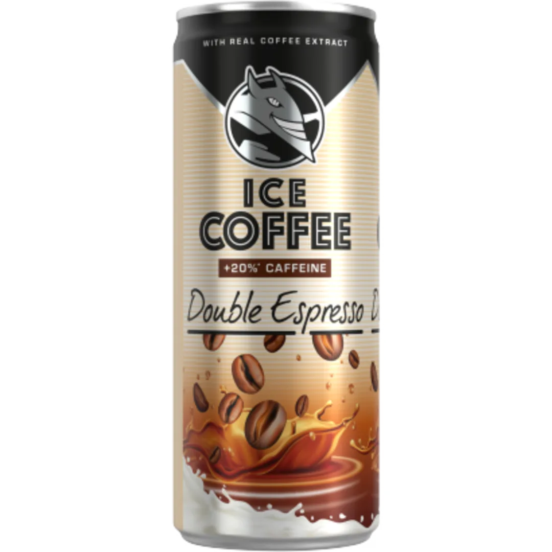 HELL Ice Coffee Double Espresso jegeskávé DRS 250 ml
