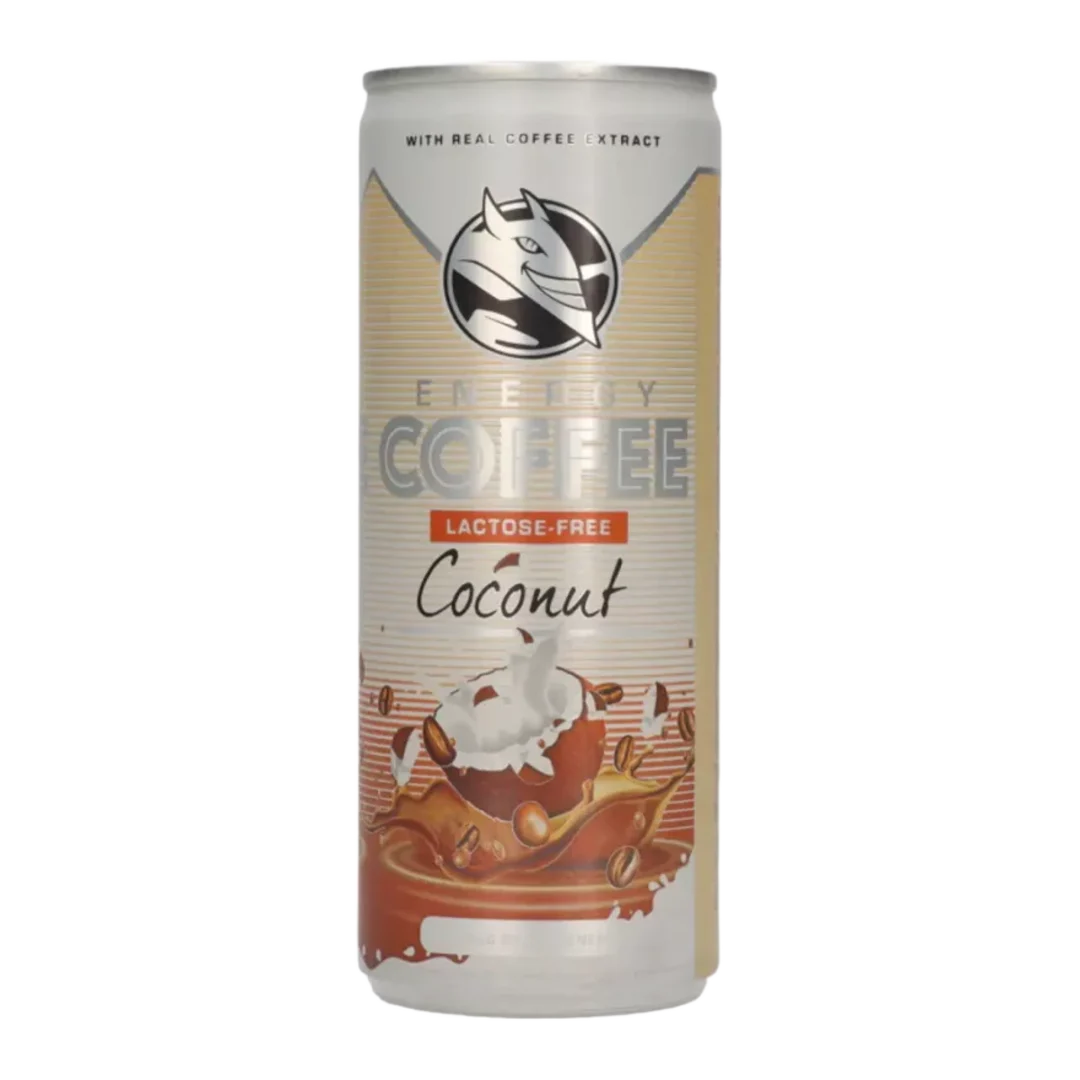 HELL Ice Coffee Coconut laktózmentes kókusz ízű jegeskávé DRS 250 ml