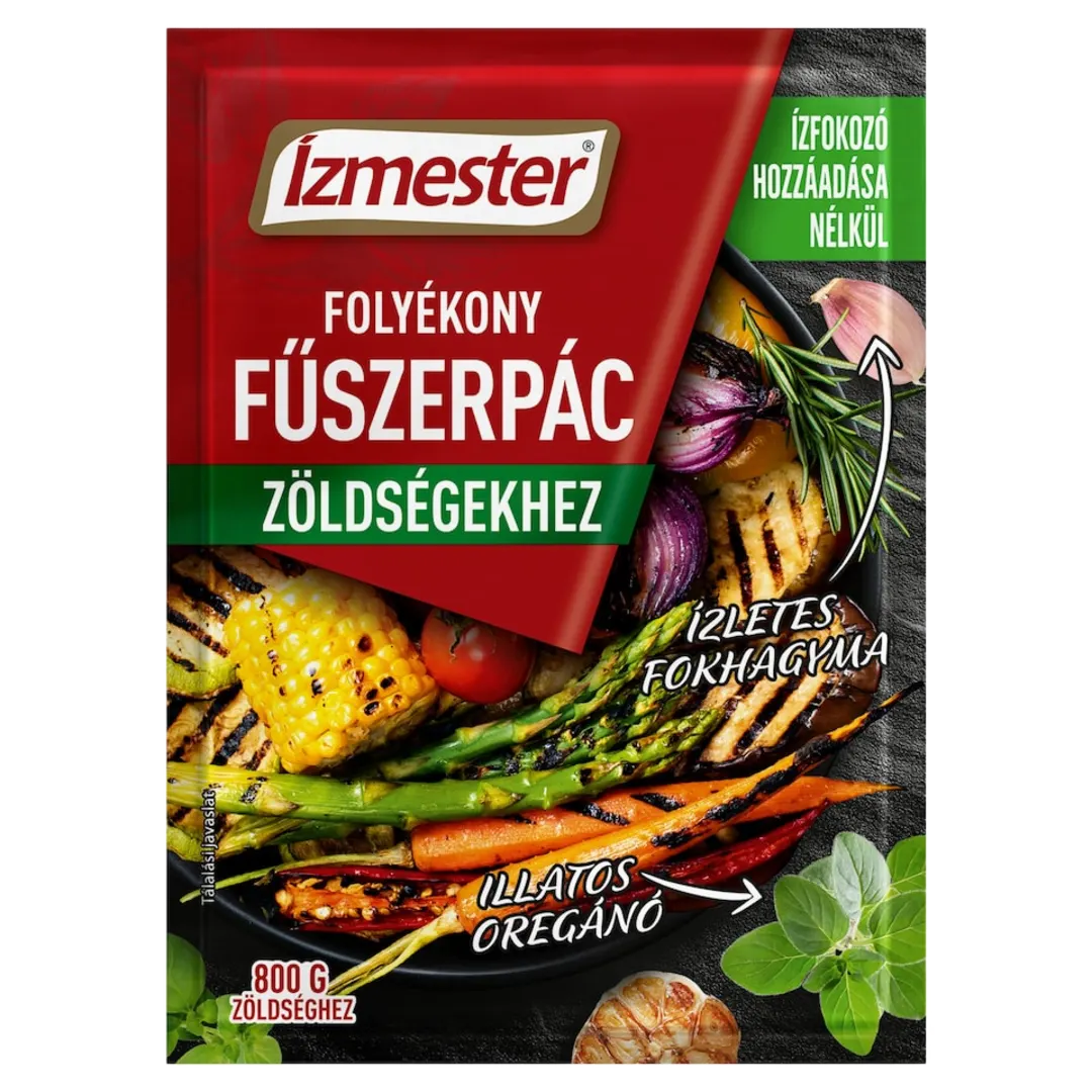 ÍZMEST FOLYÉKONY FŰSZERPÁC 80ML ZÖLDSÉGEKHEZ