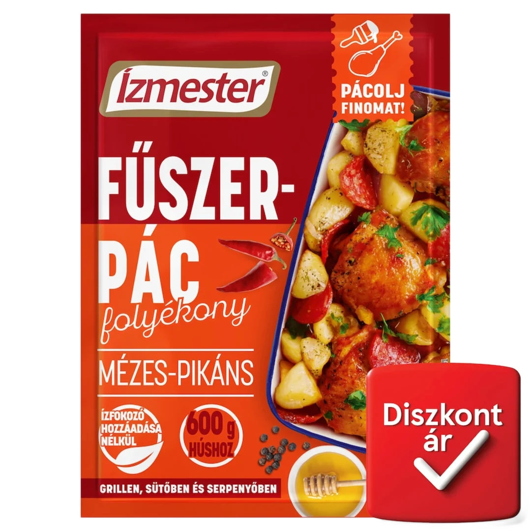 Ízmester mézes-pikáns folyékony fűszerpác 70 ml
