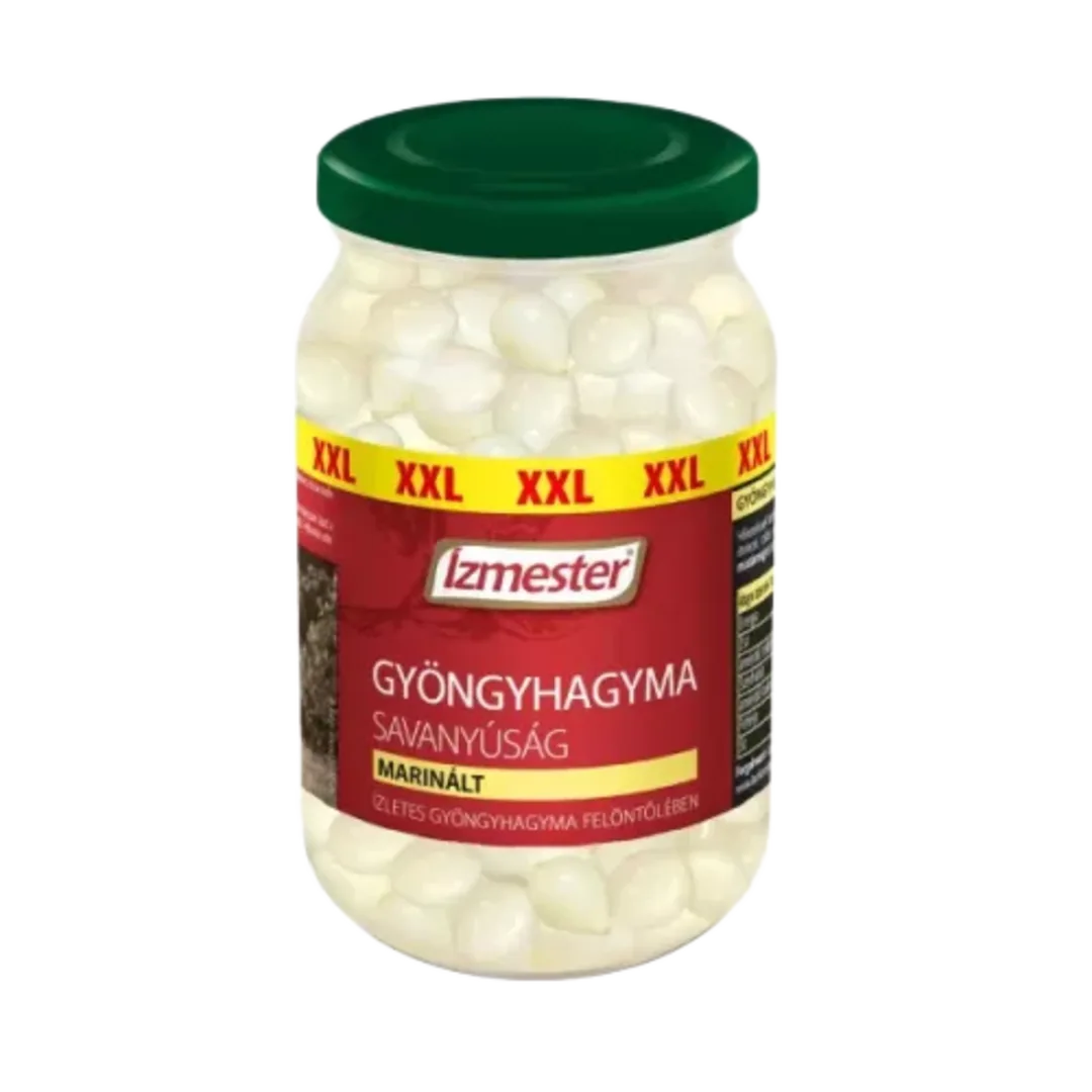 Ízmester marinált gyöngyhagyma savanyúság XXL 900 g