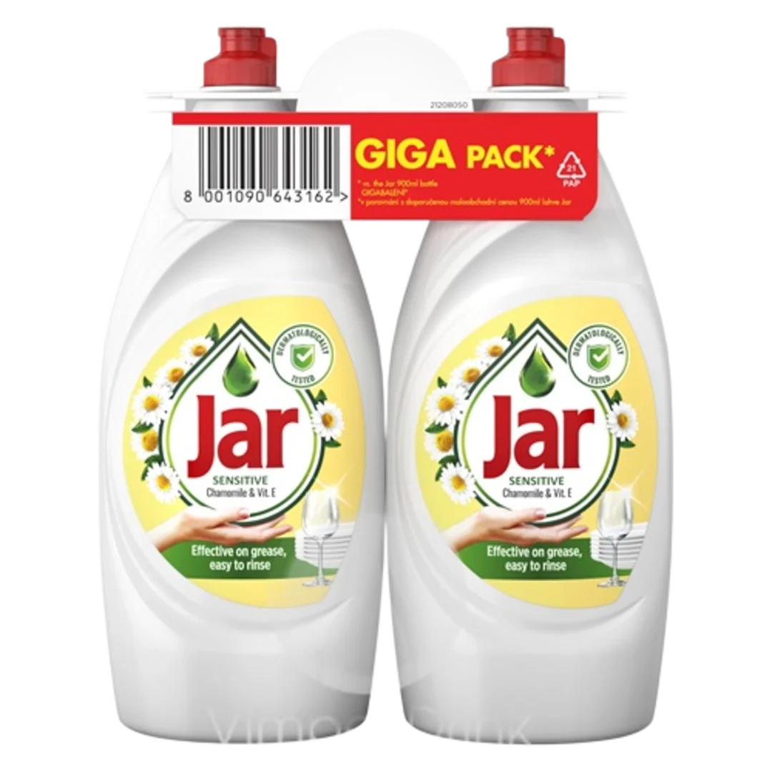Jar Sensitive Chamomile kézi mosogatószerszer 900 ml