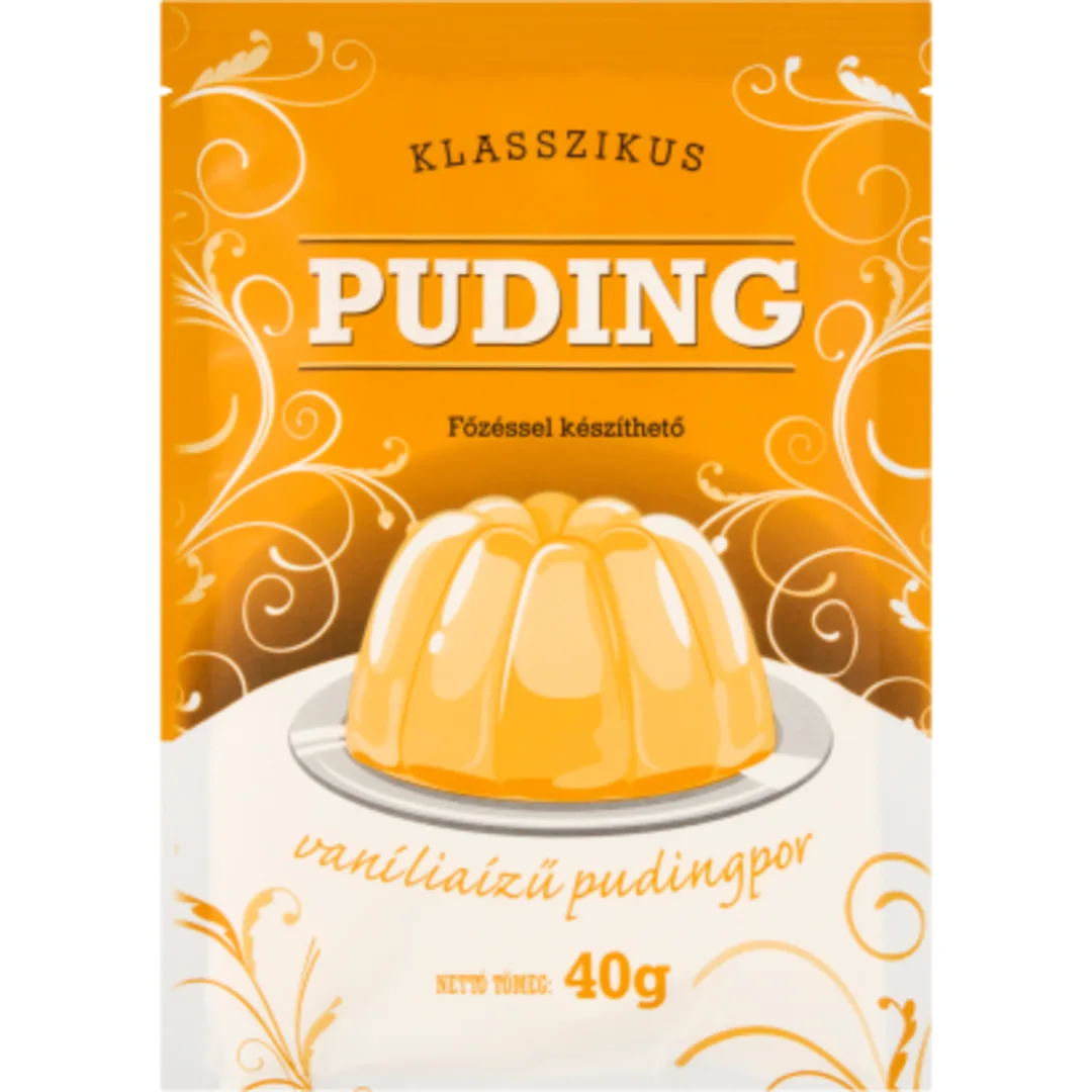 Klasszikus vaníliaízű pudingpor 40 g
