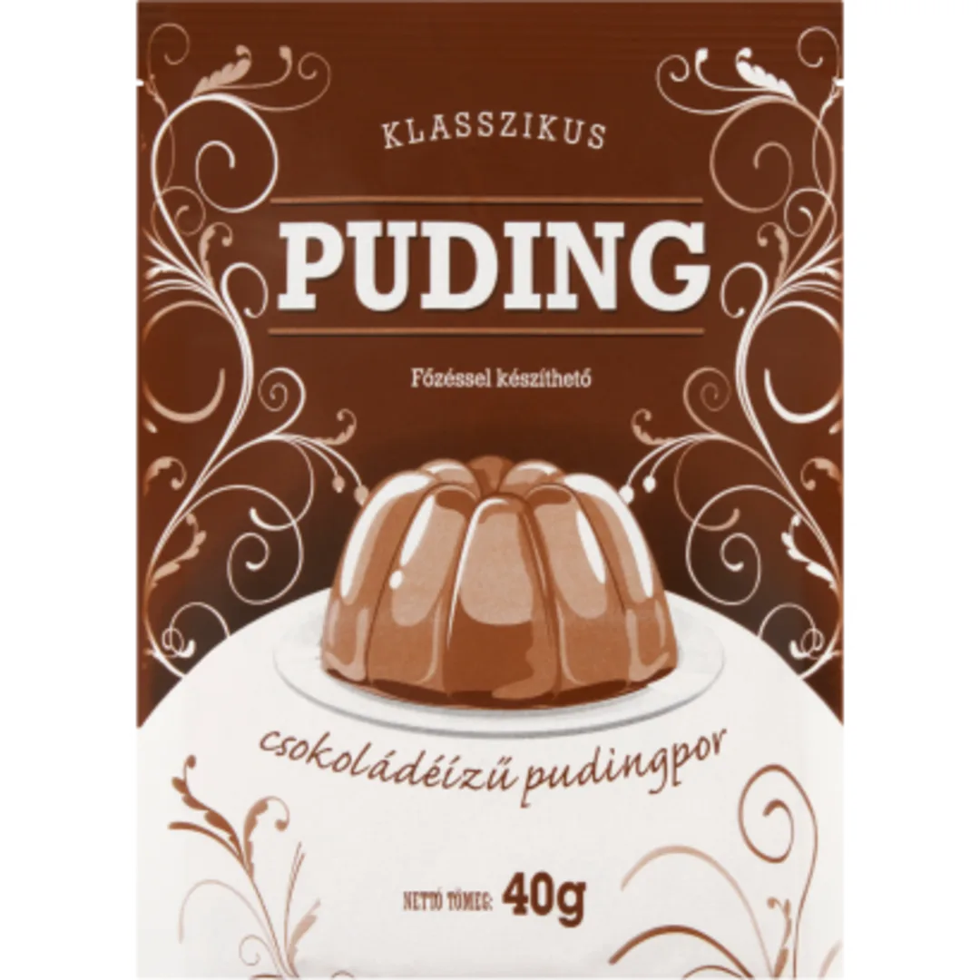 Klasszikus csokoládéízű pudingpor 40 g