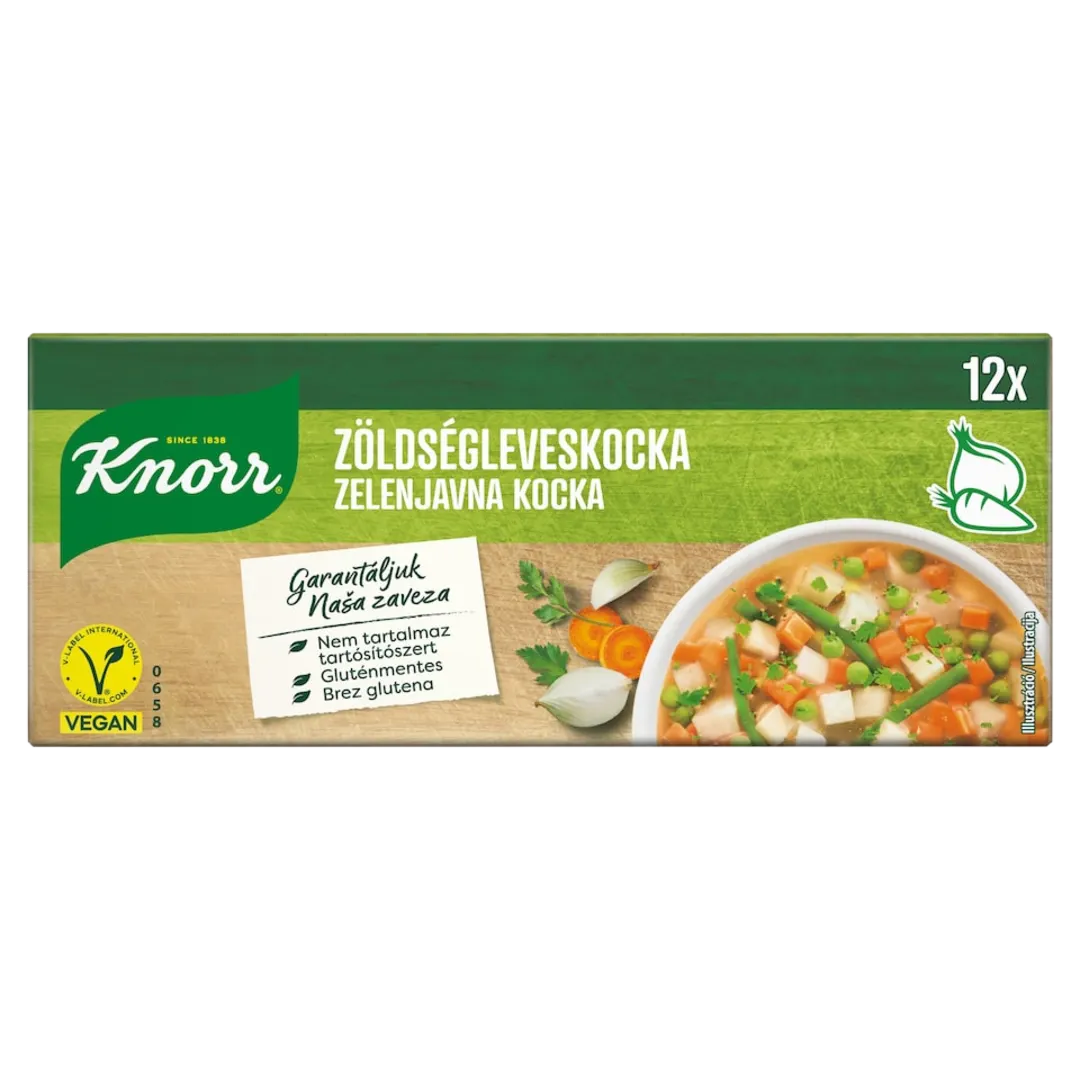 Knorr Zöldségleveskocka 12 × 10 g (120 g)
