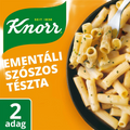 Knorr Hüttenschmaus Emmentaler Makkaroni ementáli sajtos tésztaétel 168 g