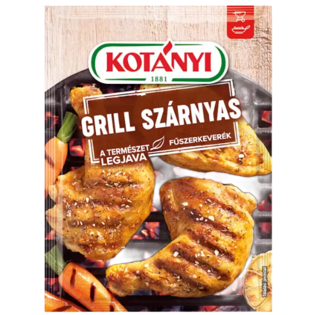 Kotányi Grill szárnyas fűszerkeverék 30 g