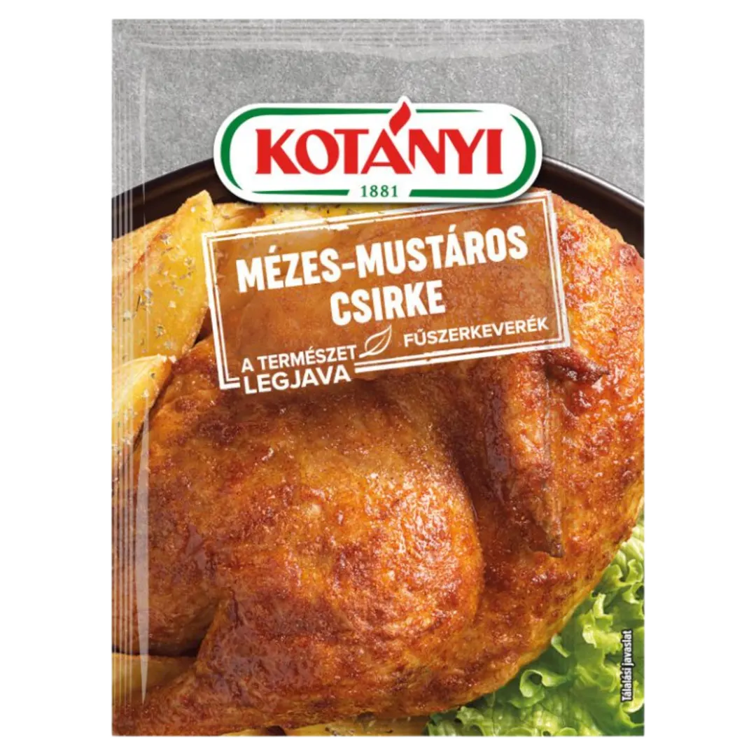 Kotányi mézes-mustáros csirke fűszerkeverék 30 g