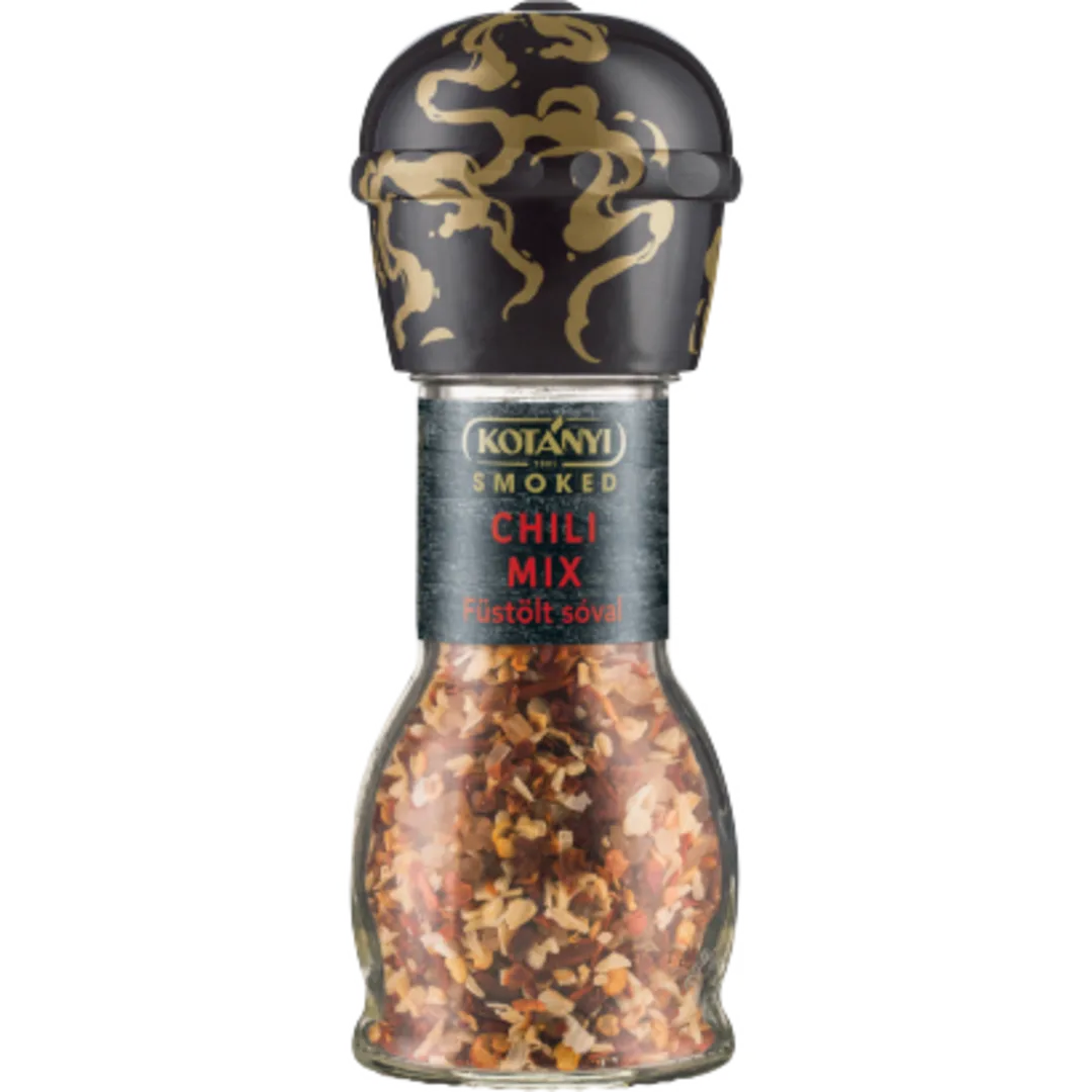 Kotányi Chili Mix füstölt sóval fűszermalom 53 g