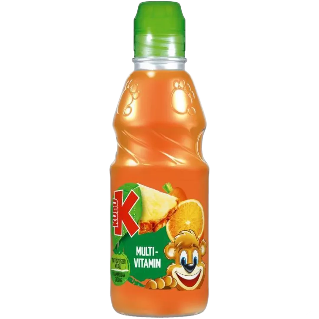 Kubu Go Multivitamin vegyes gyümölcs- és zöldségital DRS 300 ml