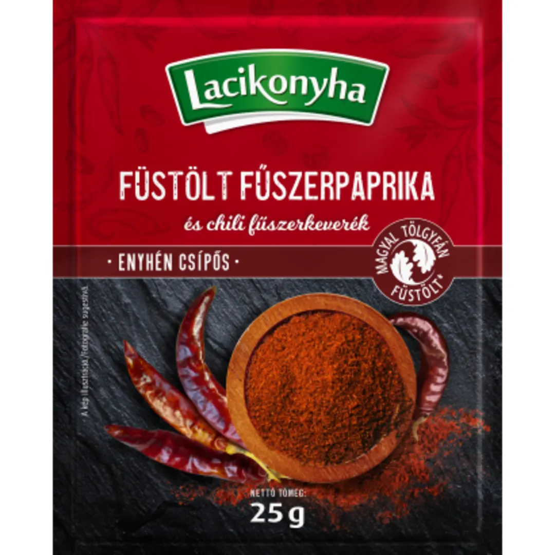 Lacikonyha füstölt paprika és chili keverék 25 g