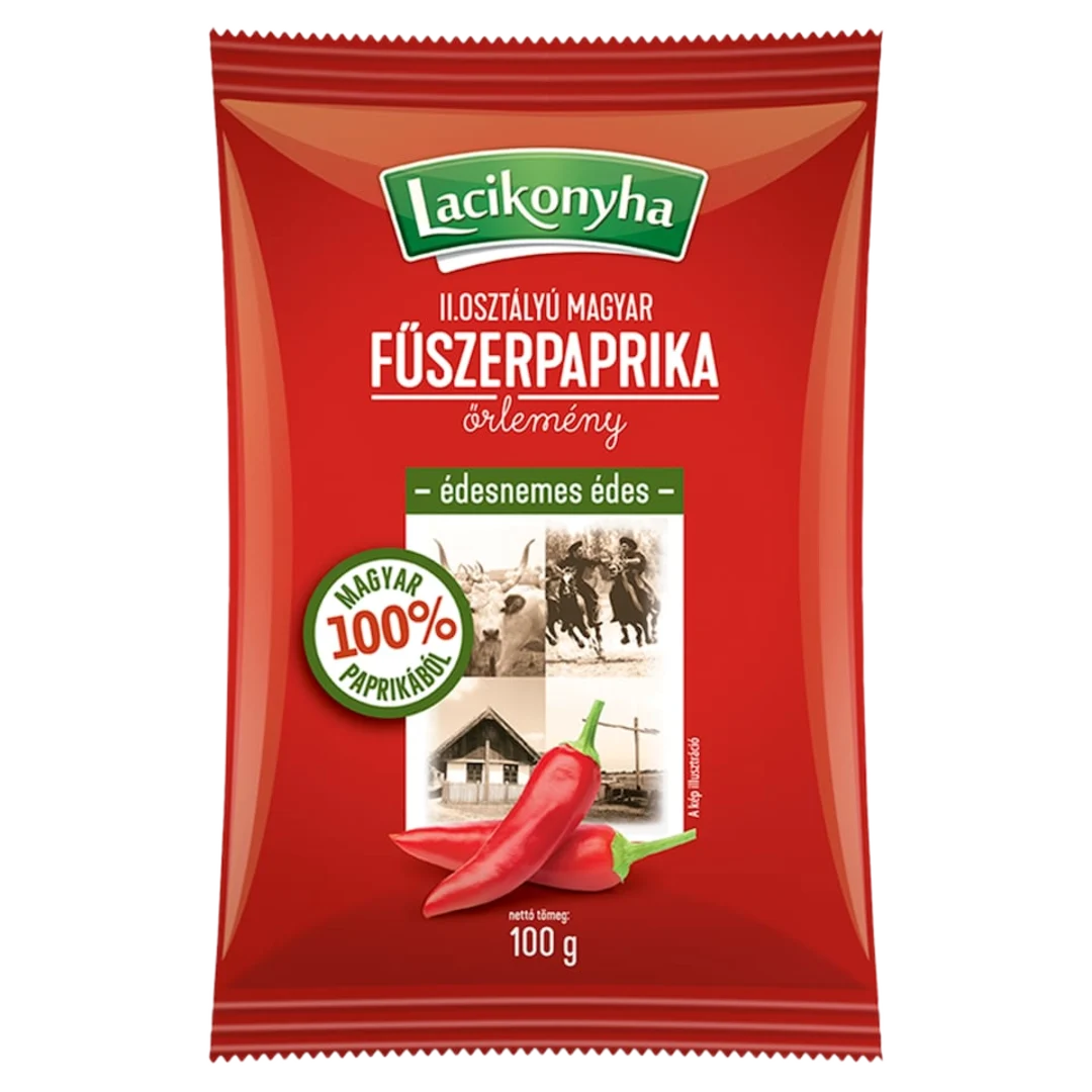 Lacikonyha II. osztályú import édes fűszerpaprika 100 g