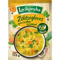 Lacikonyha zöldségleves eperszalag tésztával 52 g