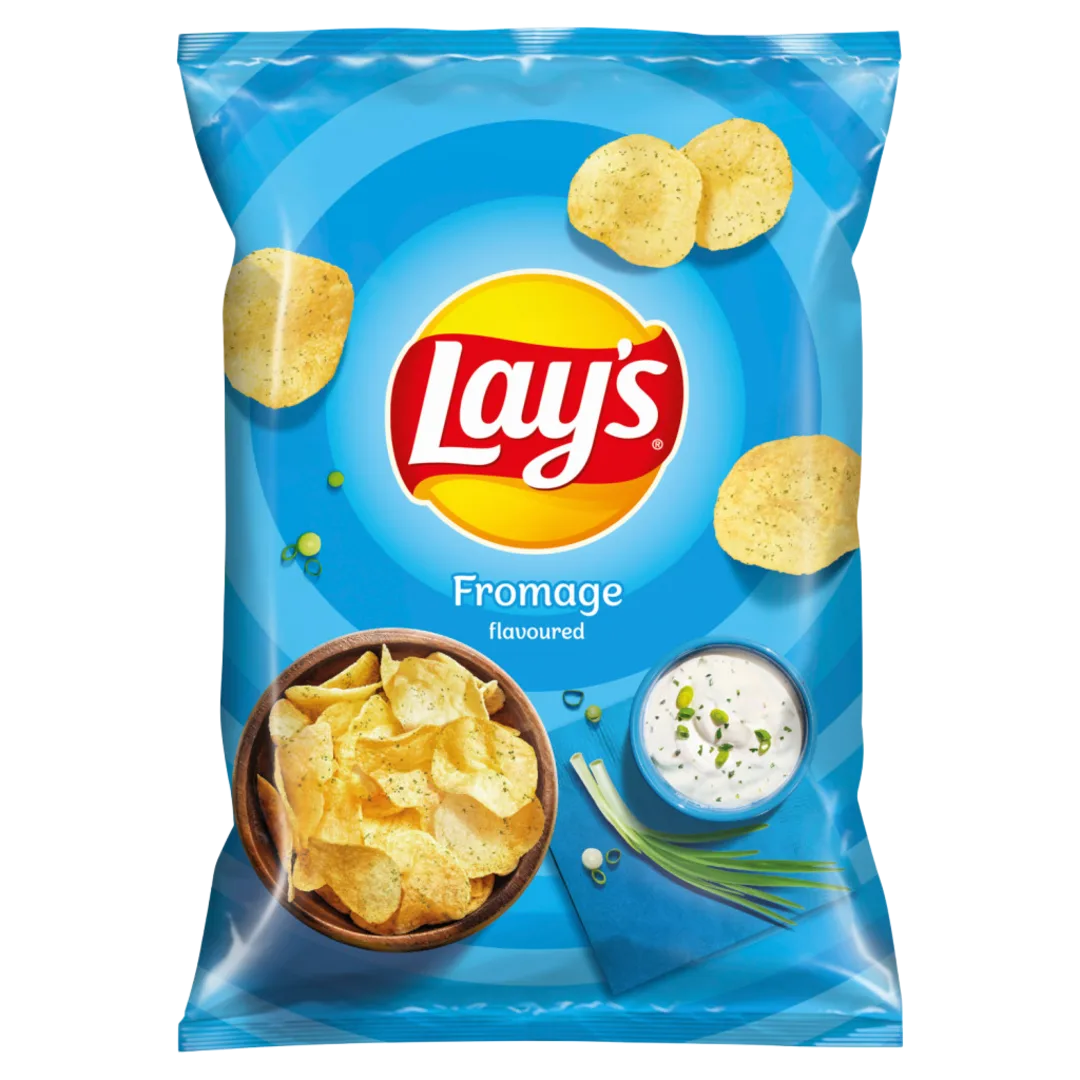 Lay's Fromage tejfölös-zöldfűszeres burgonyachips 60 g