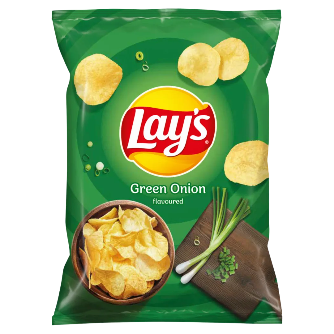 Lay's Green Onion újhagymás burgonyachips 60 g