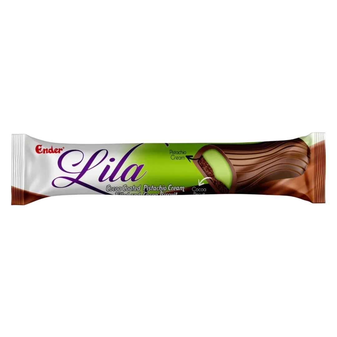 Lila pisztáciás csokoládés szelet 42 g