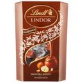 Lindt LINDOR Hazelnut mogyorós tejcsokoládé-pralinék lágyan olvadó töltelékkel 200 g