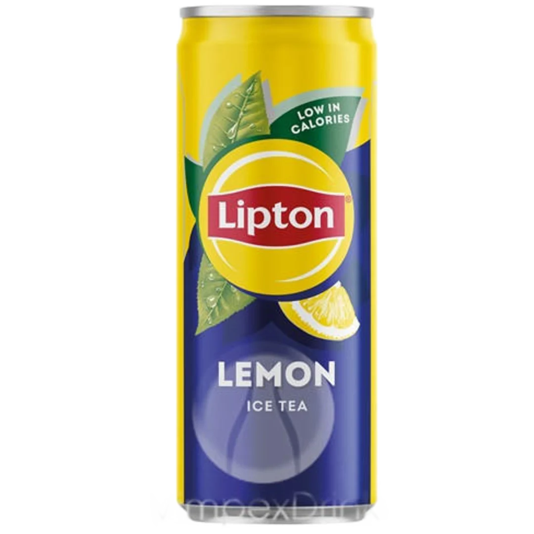Lipton Ice Tea Lemon citromízű fekete teás szénsavmentes üdítőital DRS 330 ml