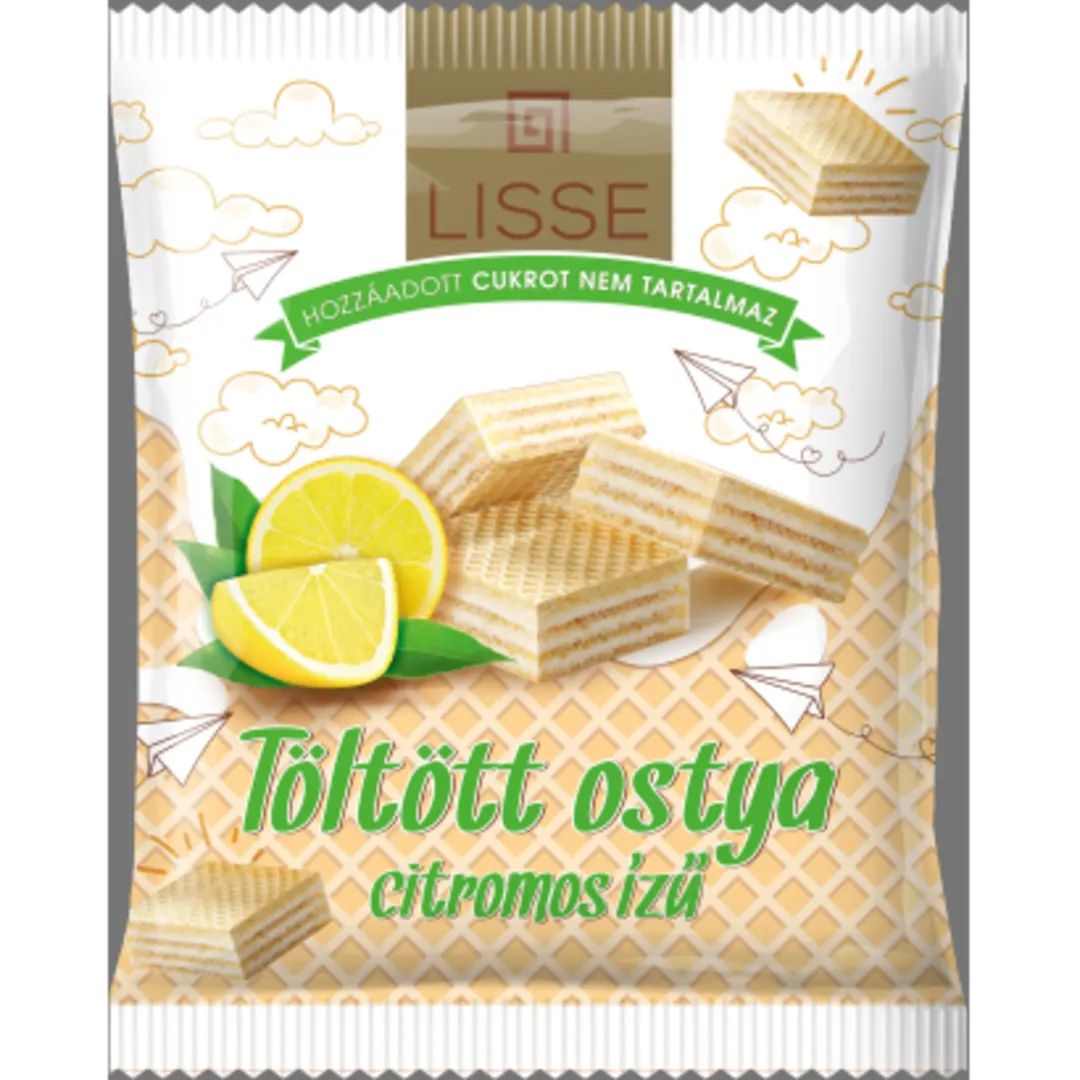 Lissé citromos ostya 180 g