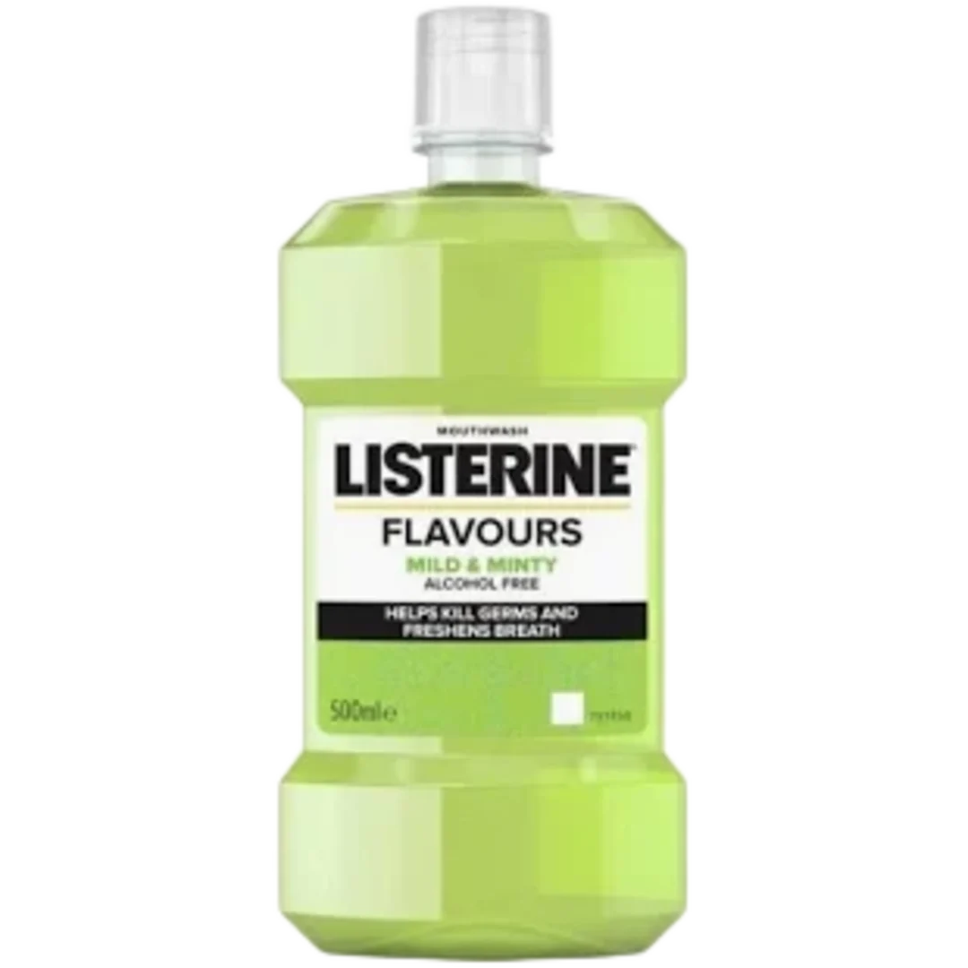 Listerine Mild & Minty szájvíz, 500 ml
