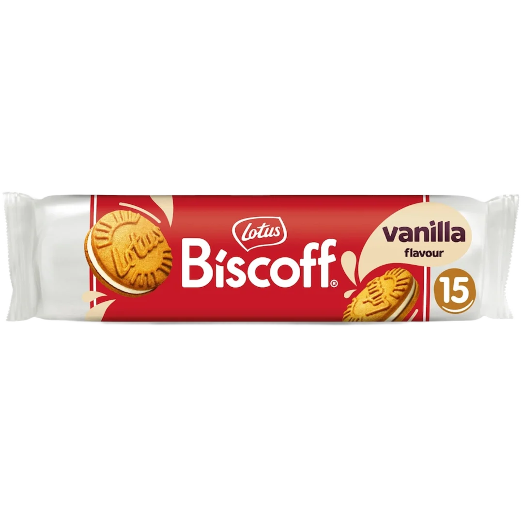 Lotus Biscoff Sandwich vaníliakrémmel töltött keksz 150 g