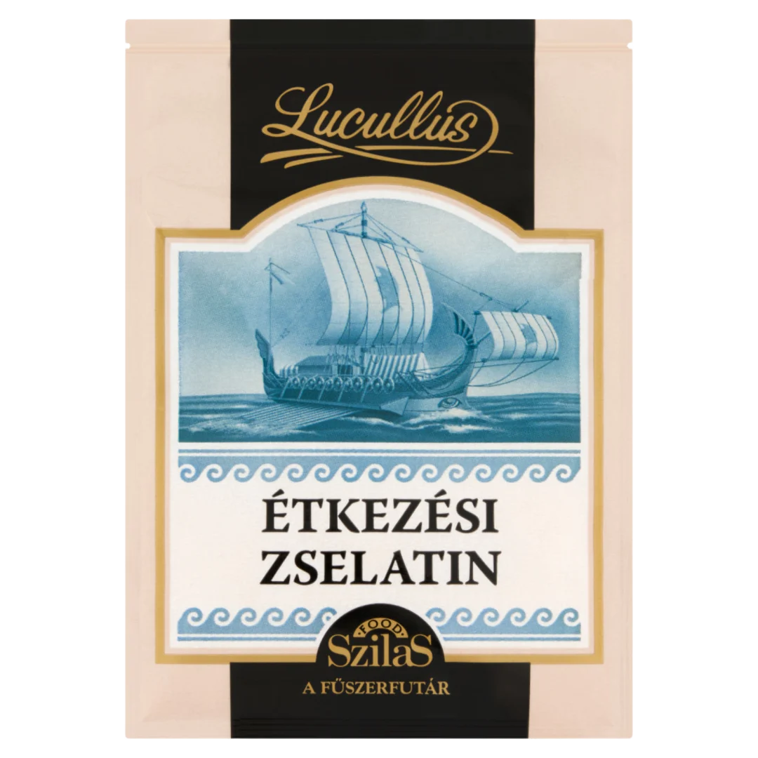 Lucullus étkezési zselatin 15 g