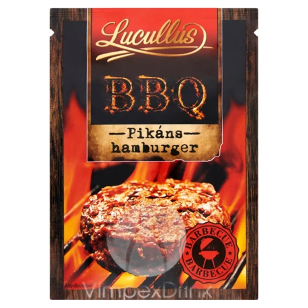Lucullus BBQ pikáns hamburger fűszerkeverék 43 g