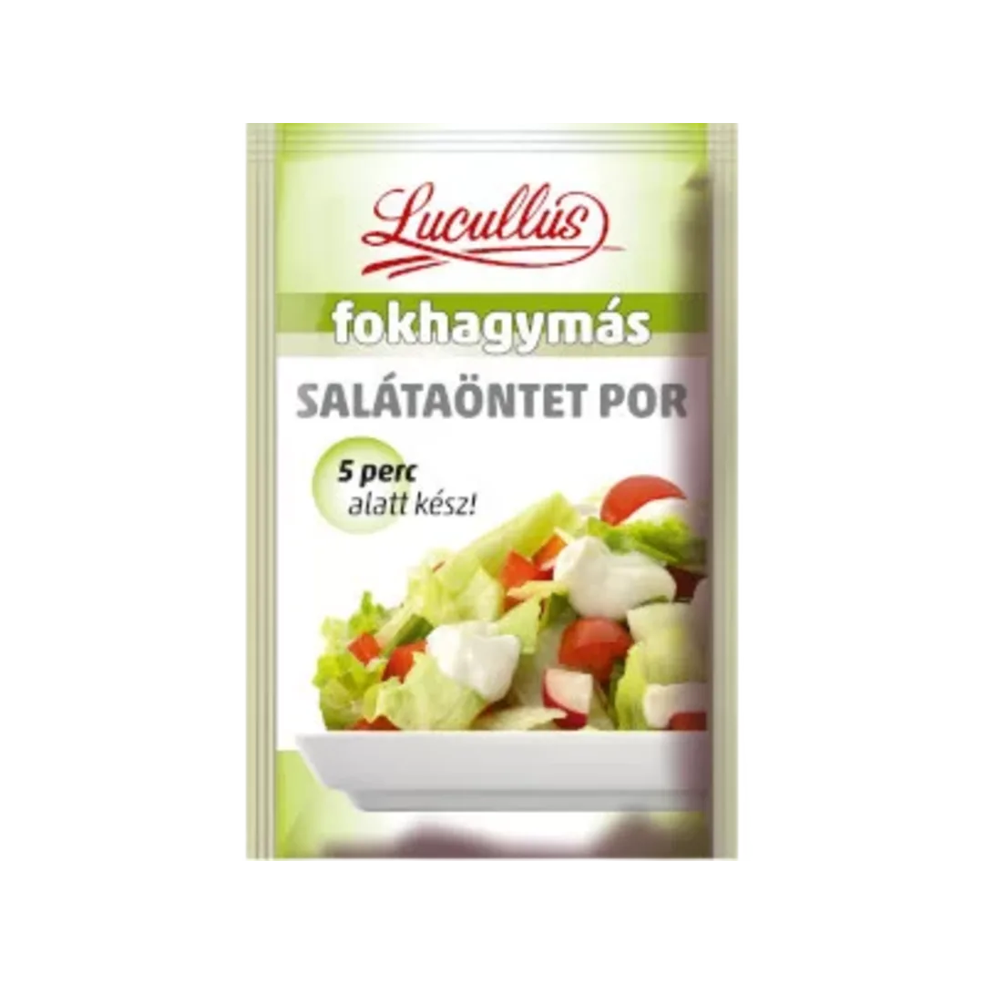 Lucullus fokhagymás salátaöntet por 12 g