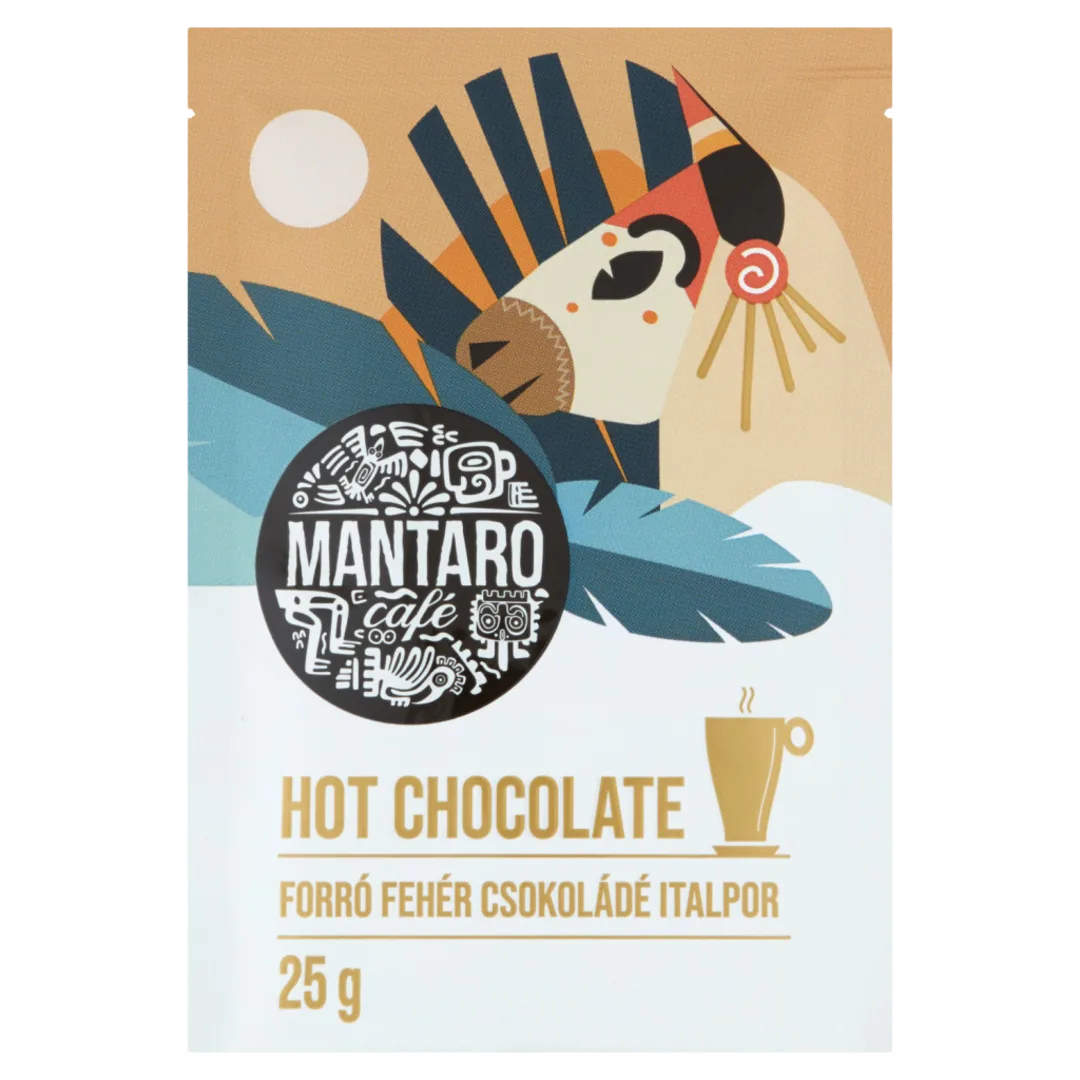 Mantaro Café Hot Chocolate forró fehér csokoládé italpor 25 g