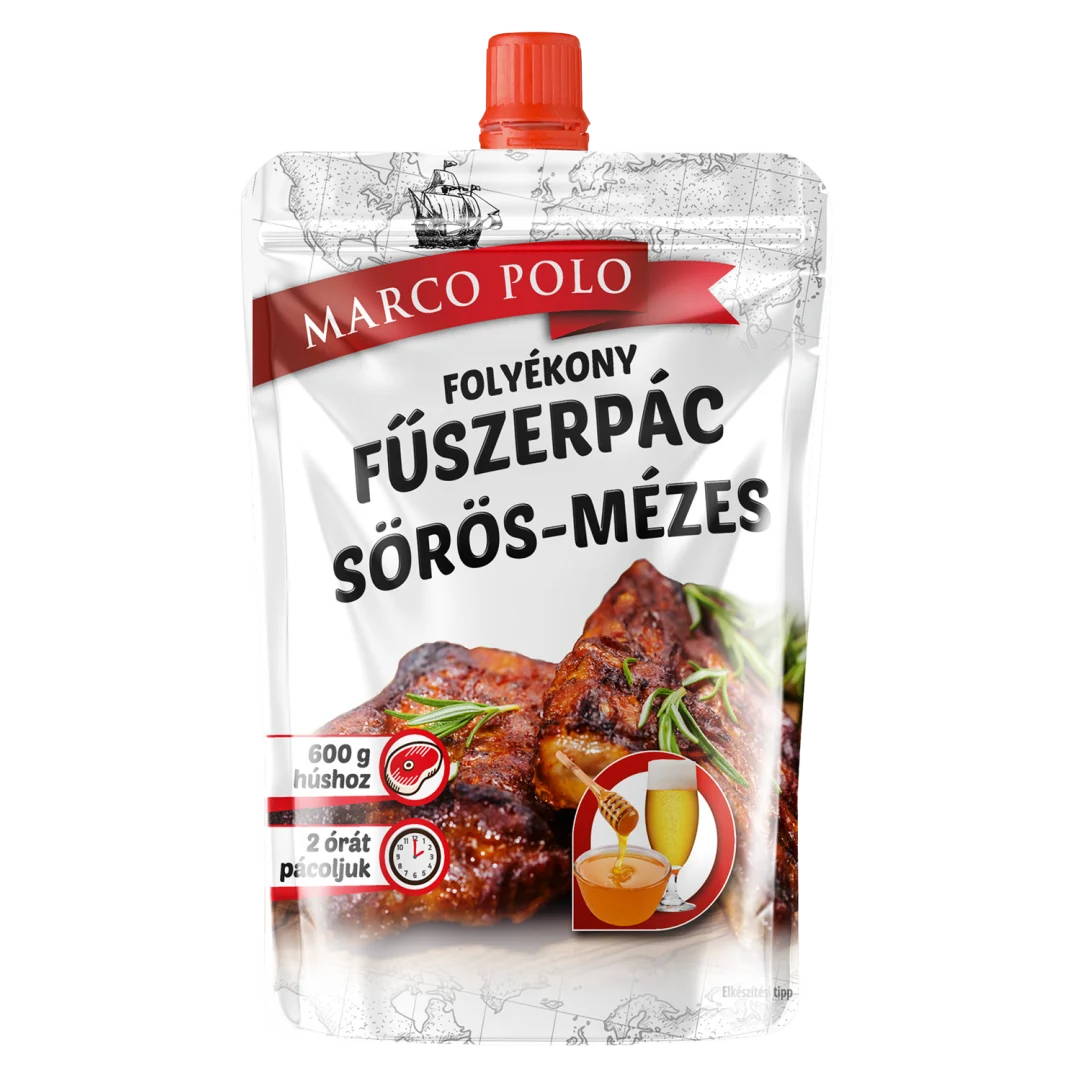 Thymos Marco Polo sörös-mézes folyékony fűszerpác 90 g