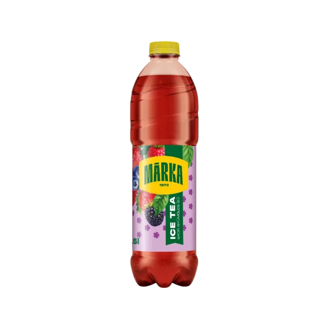 Márka Erdei Gyümölcs erdei gyümölcs ízű jeges tea DRS 1,5 l