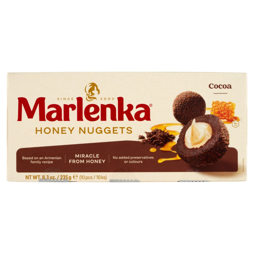 Marlenka kakaós-mézes golyók 235 g